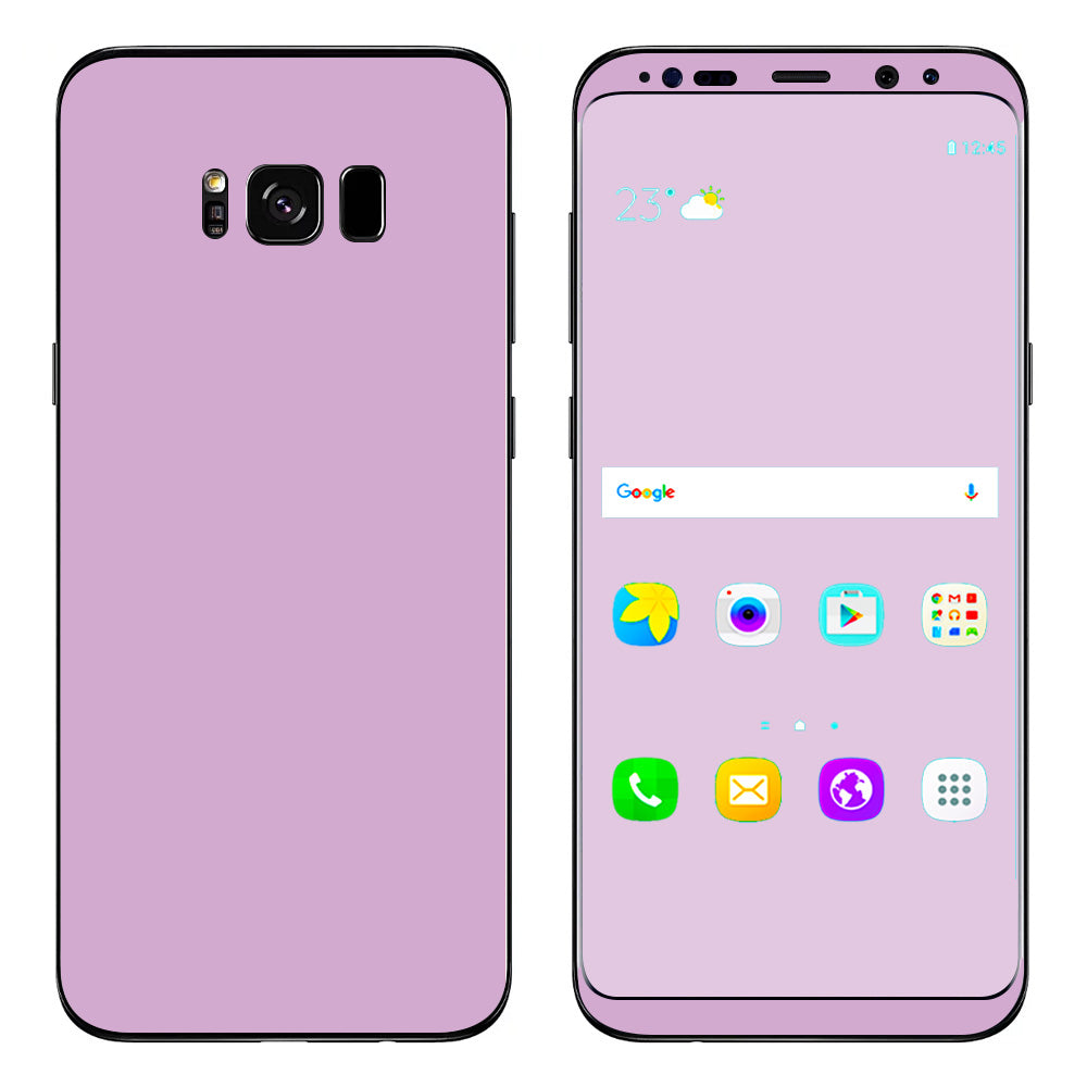  Solid Purple Samsung Galaxy S8 Skin