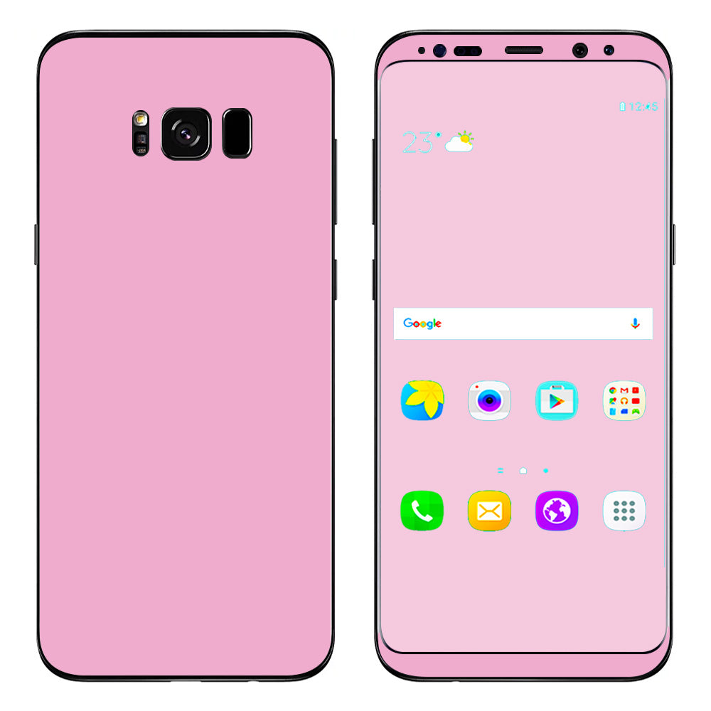  Subtle Pink Samsung Galaxy S8 Plus Skin