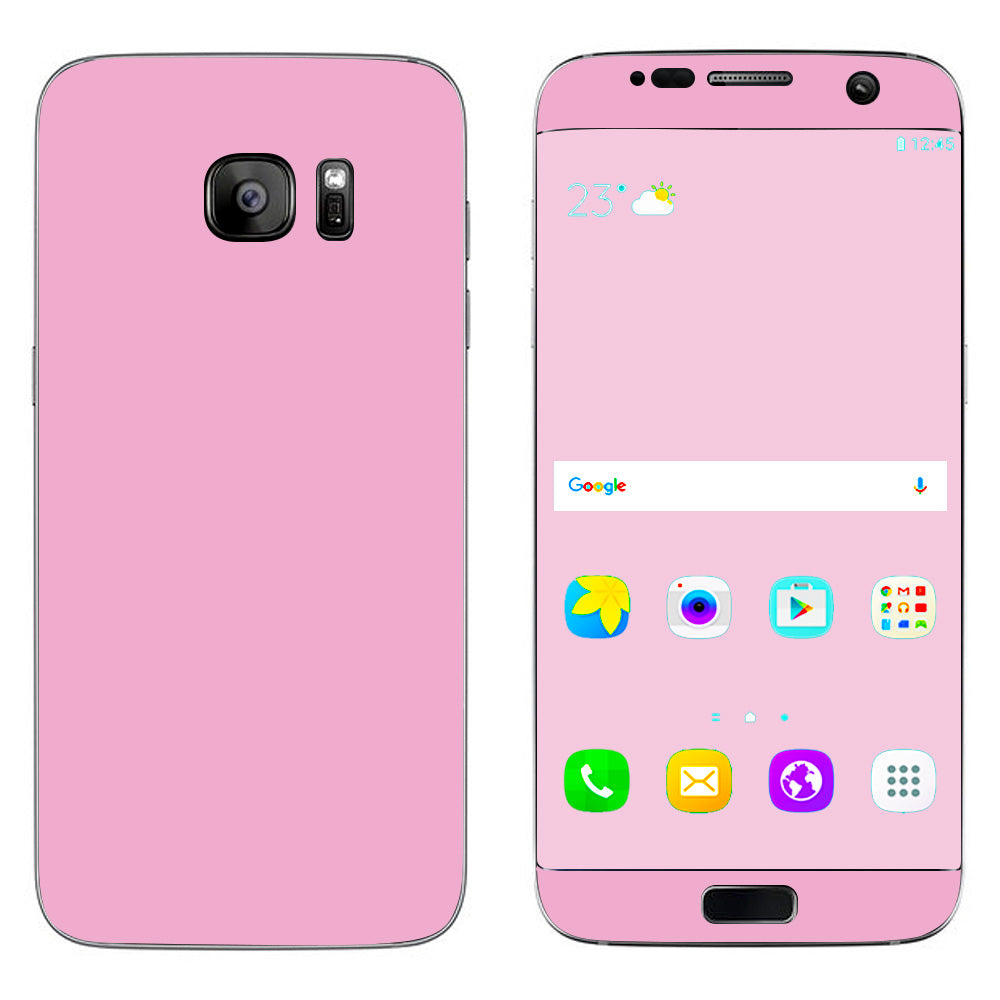  Subtle Pink Samsung Galaxy S7 Edge Skin