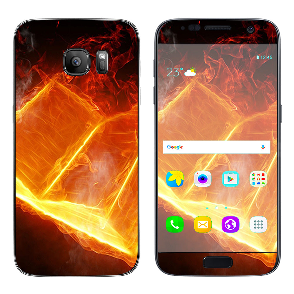  Fire, Flames Samsung Galaxy S7 Skin