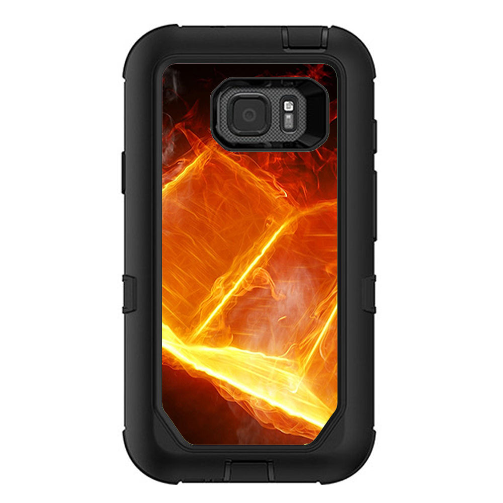  Fire, Flames Otterbox Defender Samsung Galaxy S7 Active Skin