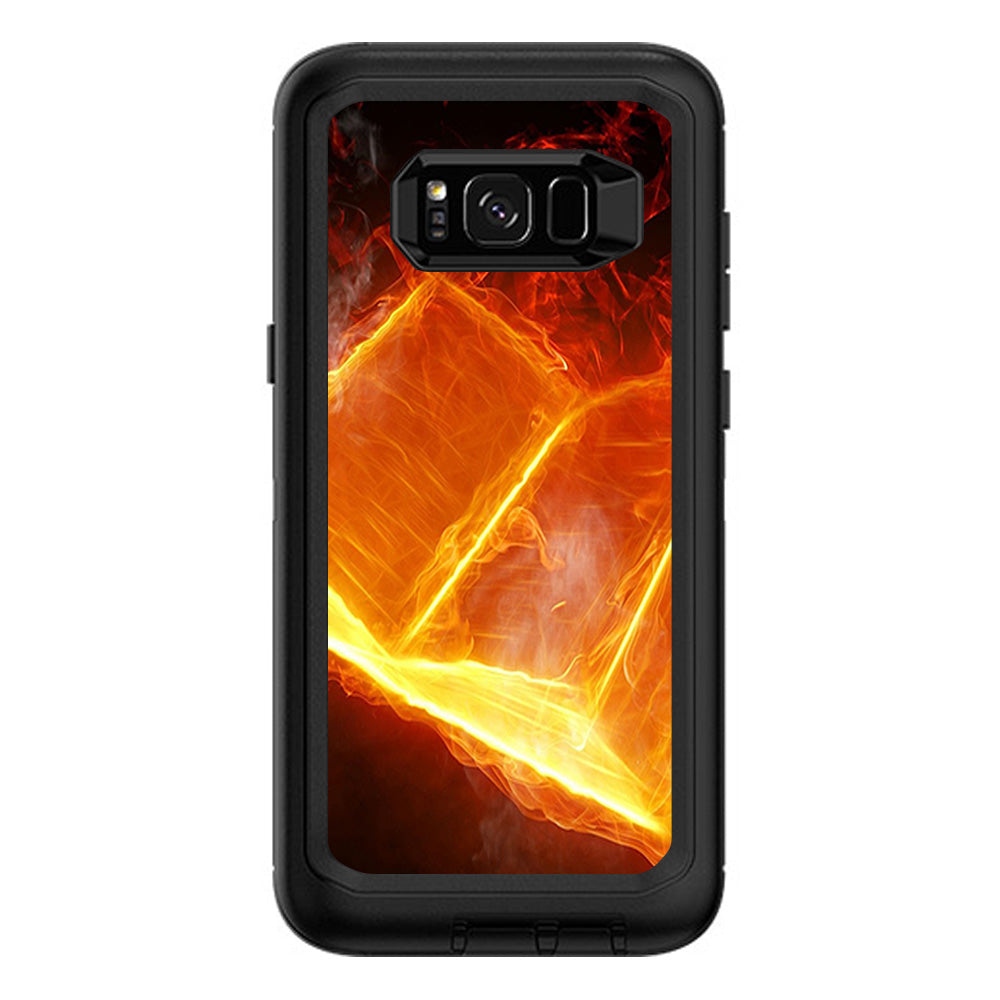  Fire, Flames Otterbox Defender Samsung Galaxy S8 Plus Skin