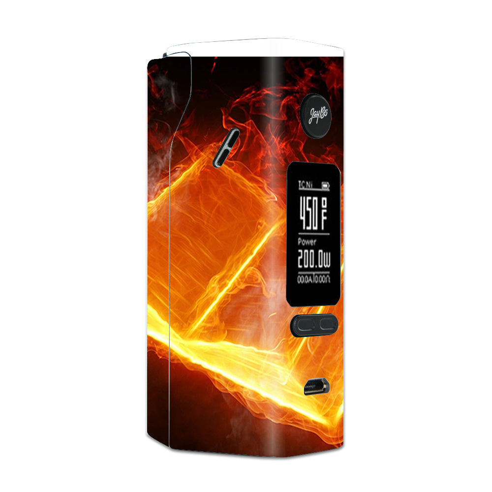  Fire, Flames Wismec Reuleaux RX 2/3 combo kit Skin