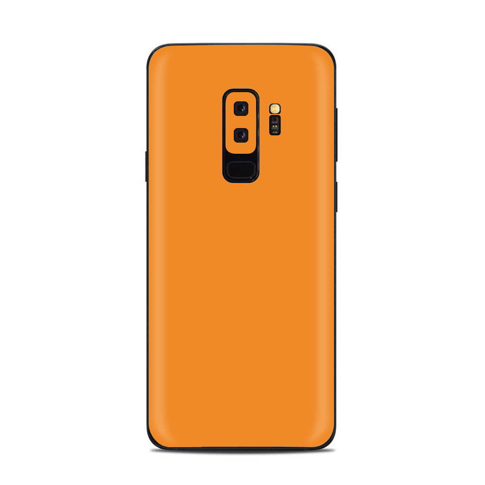  Dark Orange Samsung Galaxy S9 Plus Skin