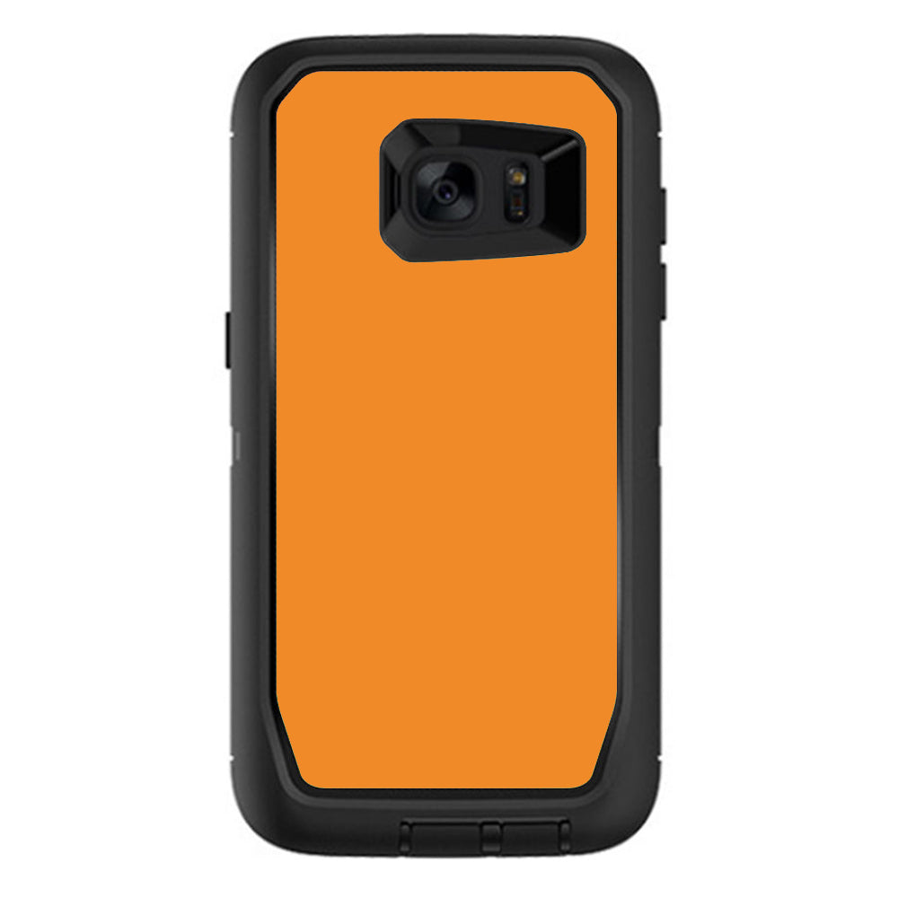  Dark Orange Otterbox Defender Samsung Galaxy S7 Edge Skin