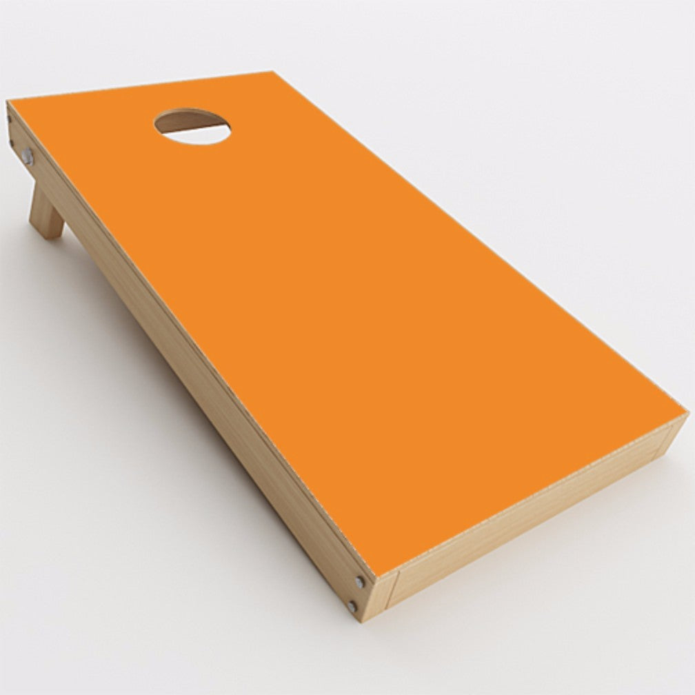  Dark Orange Cornhole Game Boards  Skin