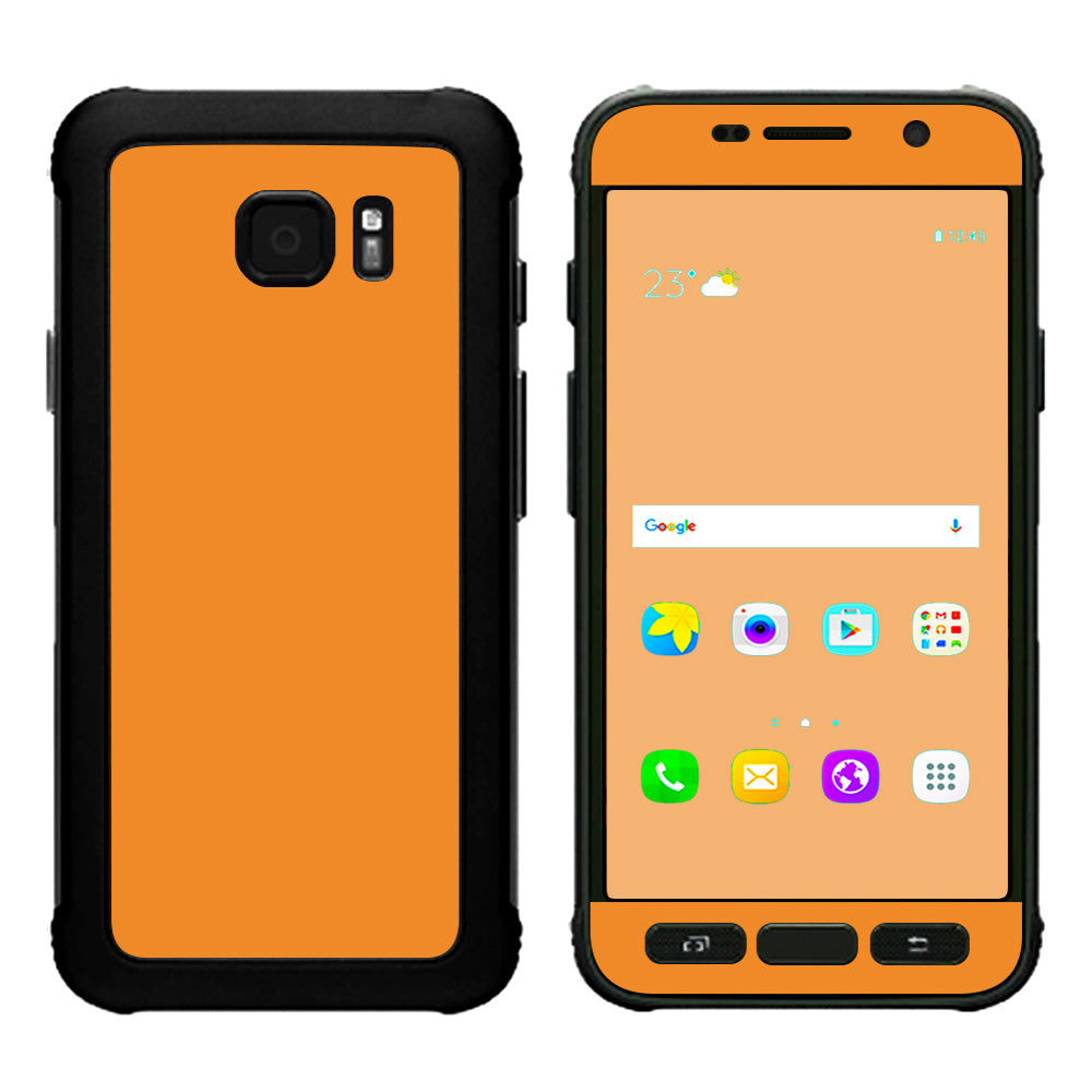  Dark Orange Samsung Galaxy S7 Active Skin
