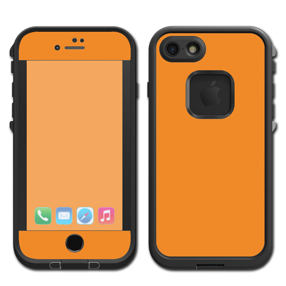  Dark Orange Lifeproof Fre iPhone 7 or iPhone 8 Skin