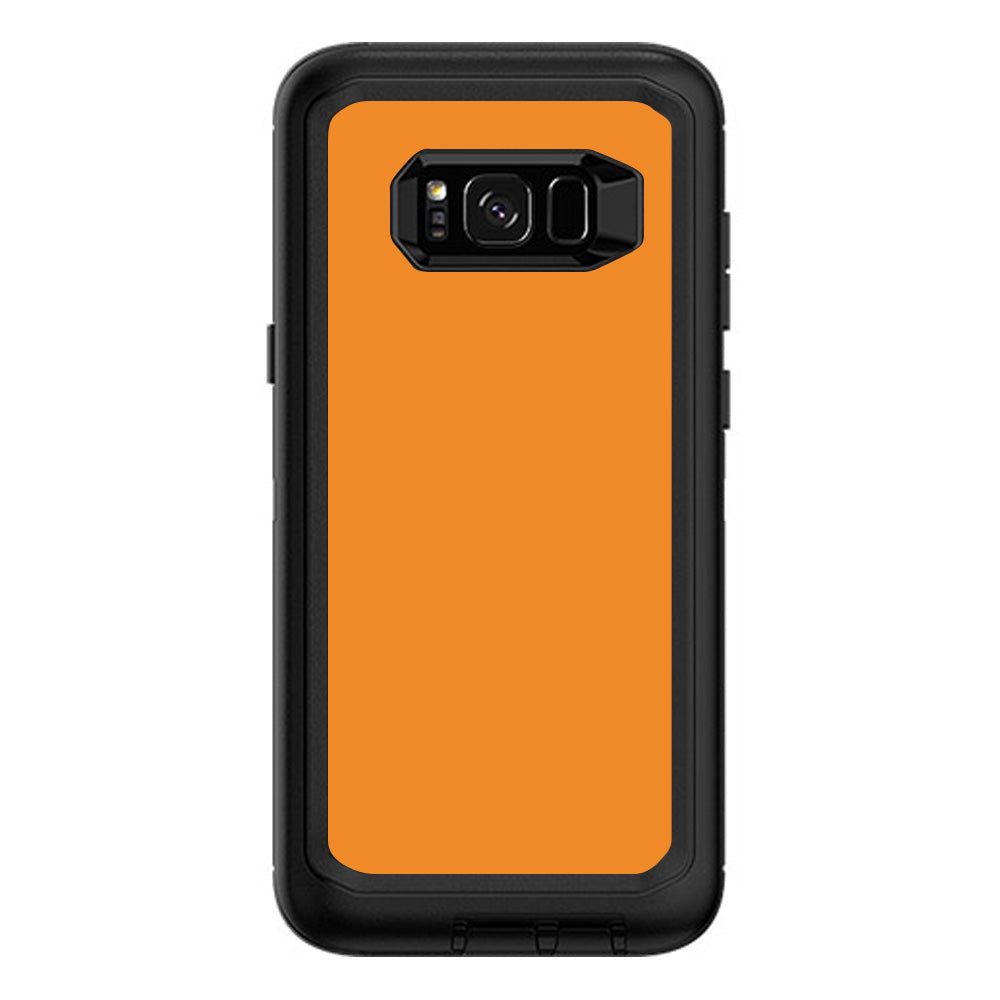  Dark Orange Otterbox Defender Samsung Galaxy S8 Plus Skin