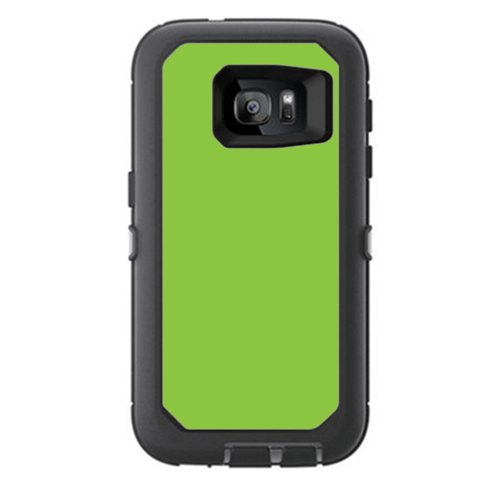  Lime Green Otterbox Defender Samsung Galaxy S7 Skin