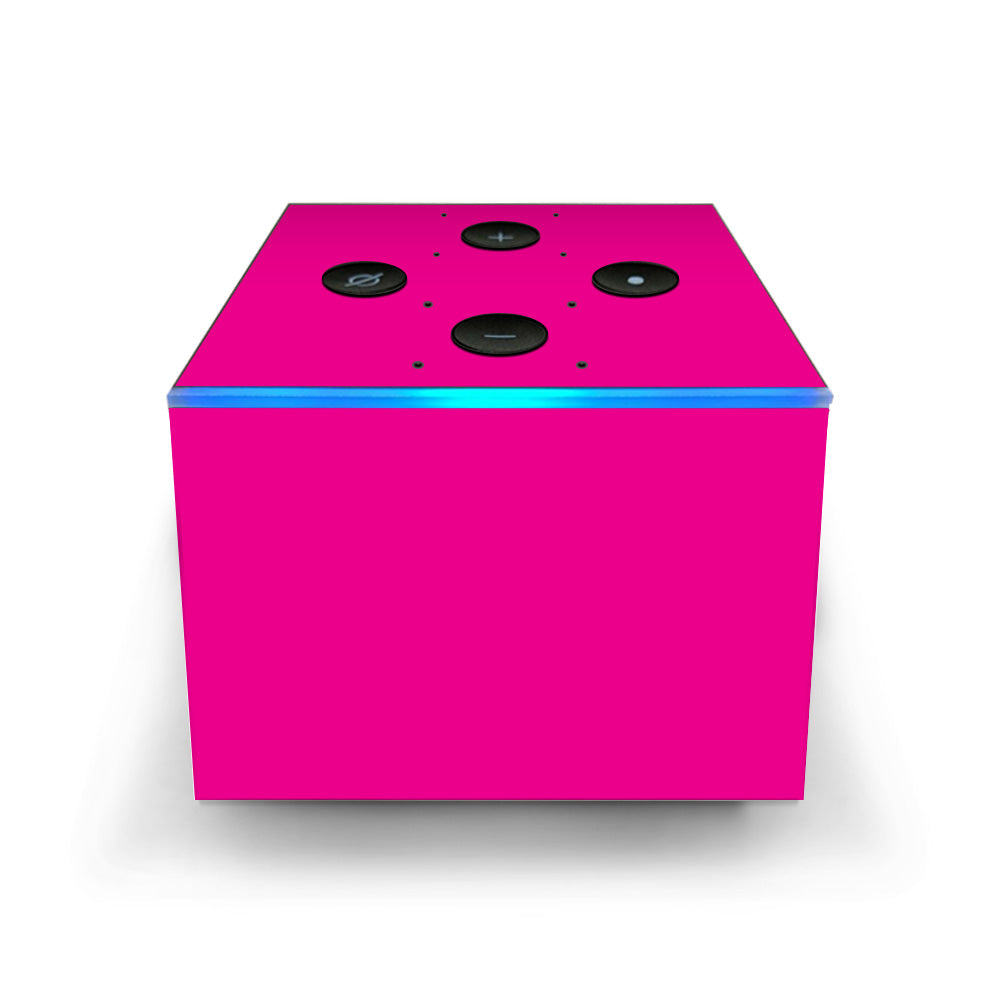  Hot Pink Amazon Fire TV Cube Skin