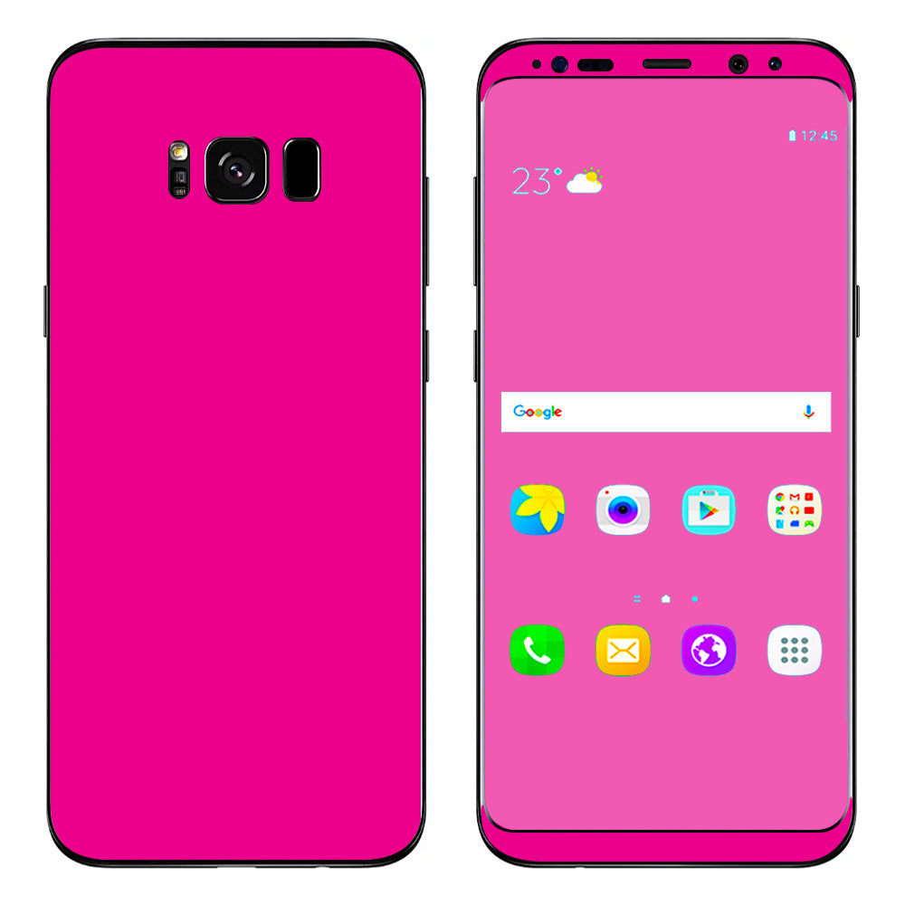  Hot Pink Samsung Galaxy S8 Plus Skin
