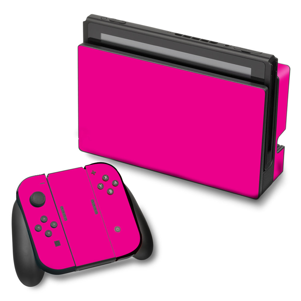  Hot Pink Nintendo Switch Skin