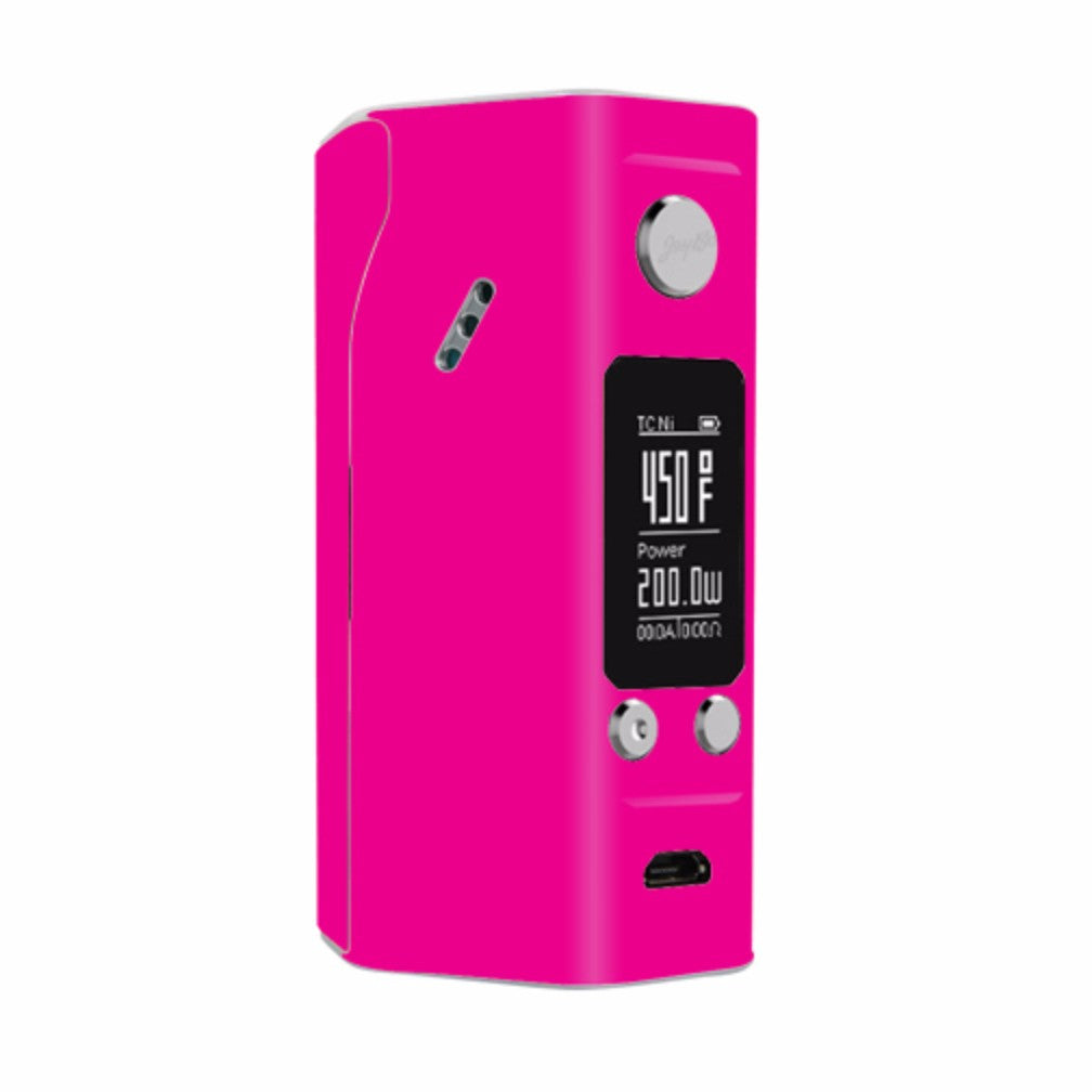  Hot Pink Wismec Reuleaux RX200S Skin