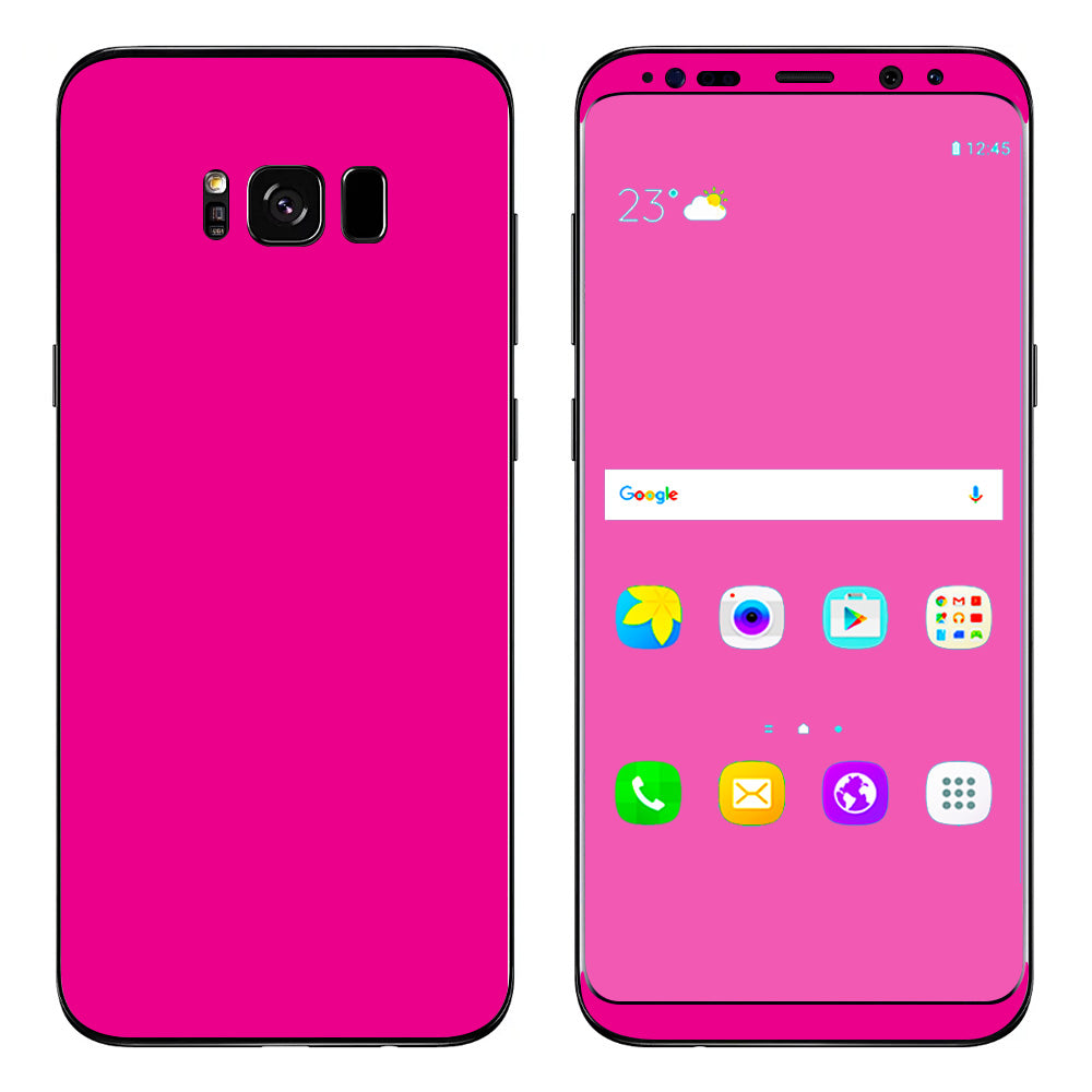  Hot Pink Samsung Galaxy S8 Skin