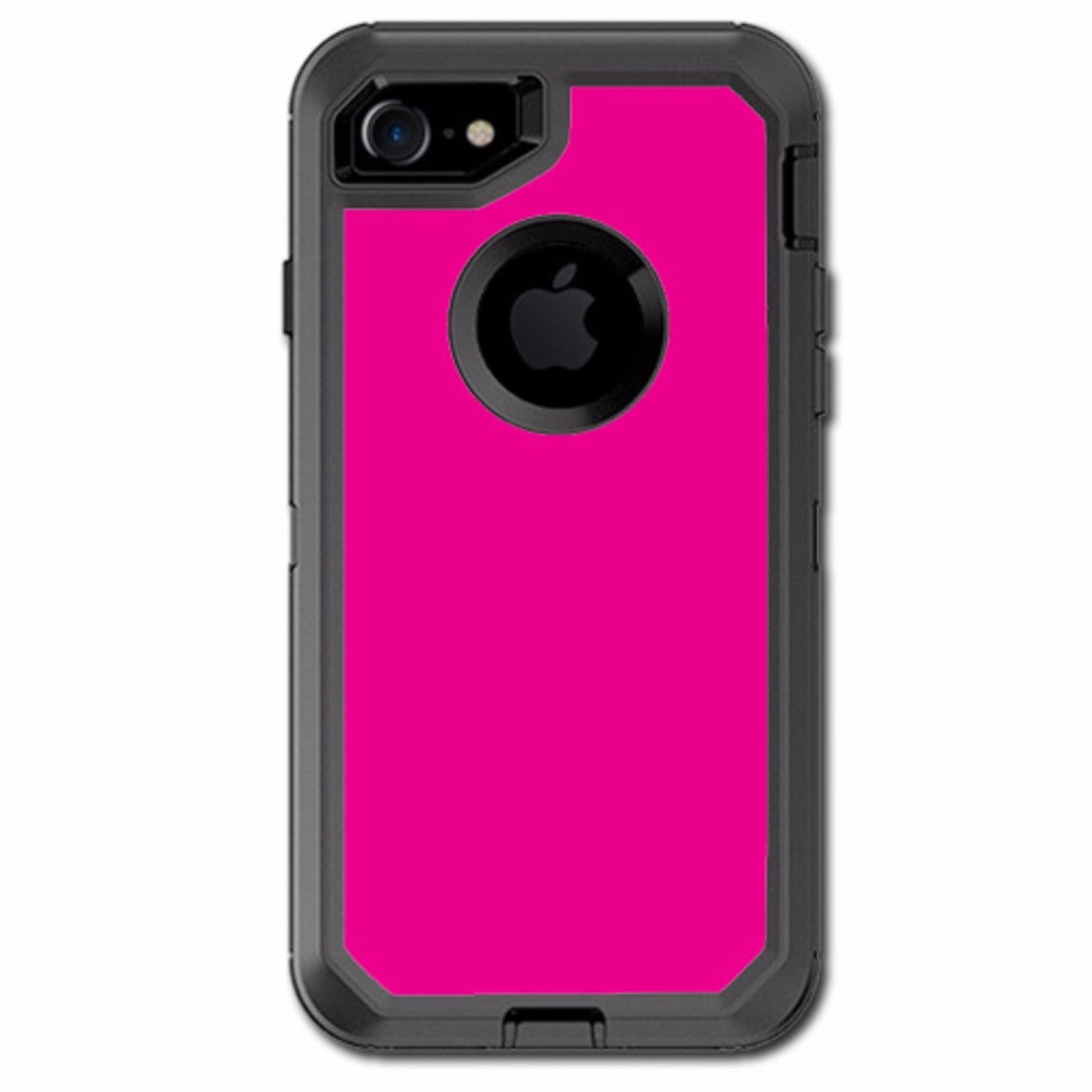  Hot Pink Otterbox Defender iPhone 7 or iPhone 8 Skin
