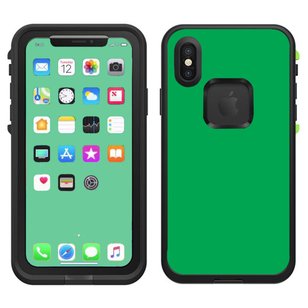  Light Green Lifeproof Fre Case iPhone X Skin