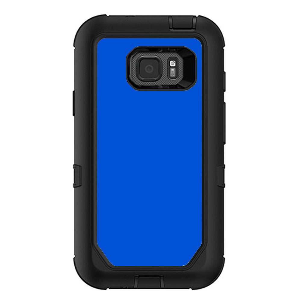  Solid Blue Otterbox Defender Samsung Galaxy S7 Active Skin
