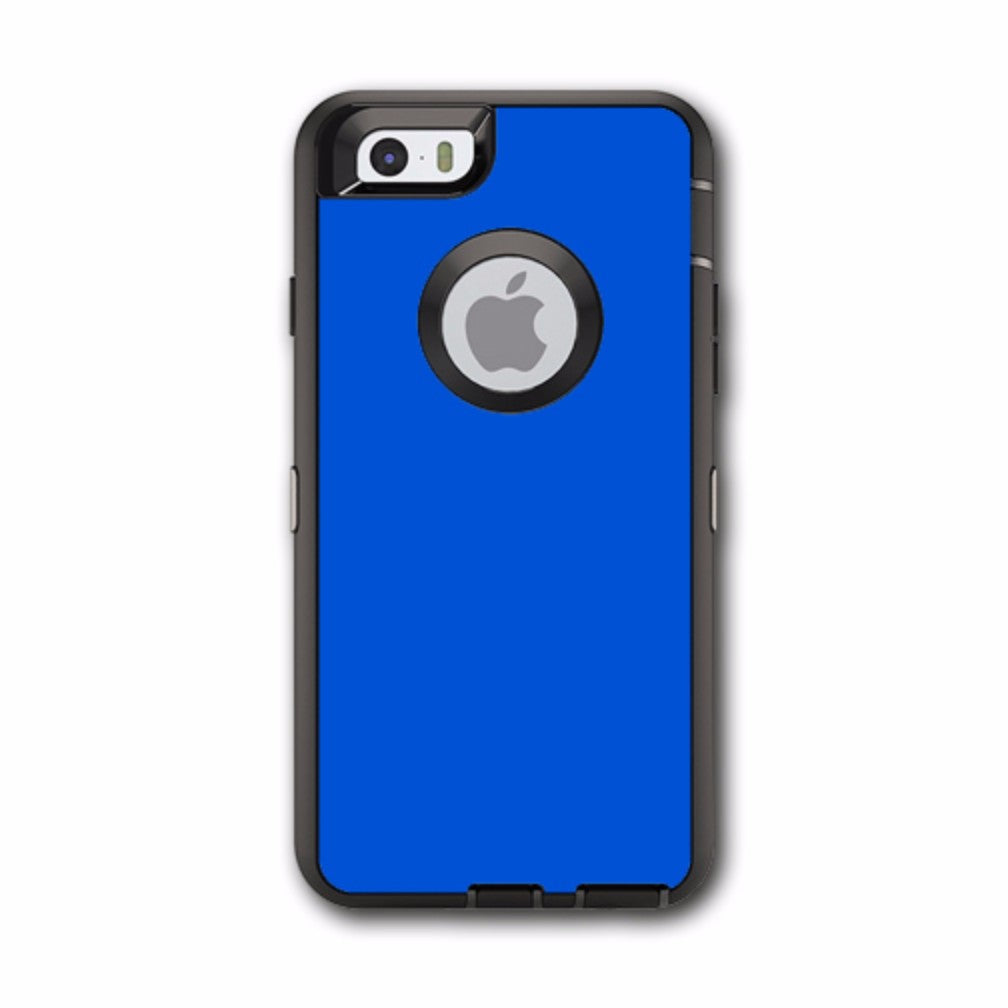  Solid Blue Otterbox Defender iPhone 6 Skin