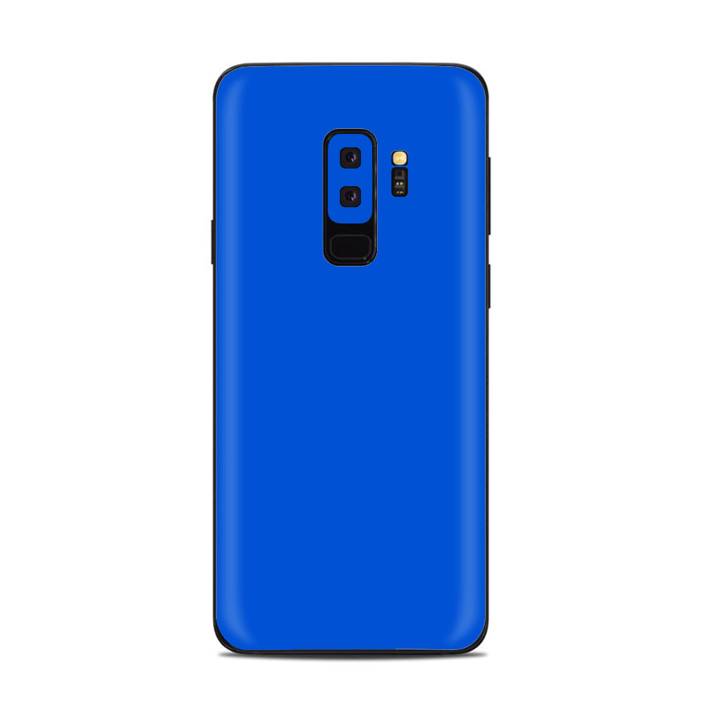  Solid Blue Samsung Galaxy S9 Plus Skin