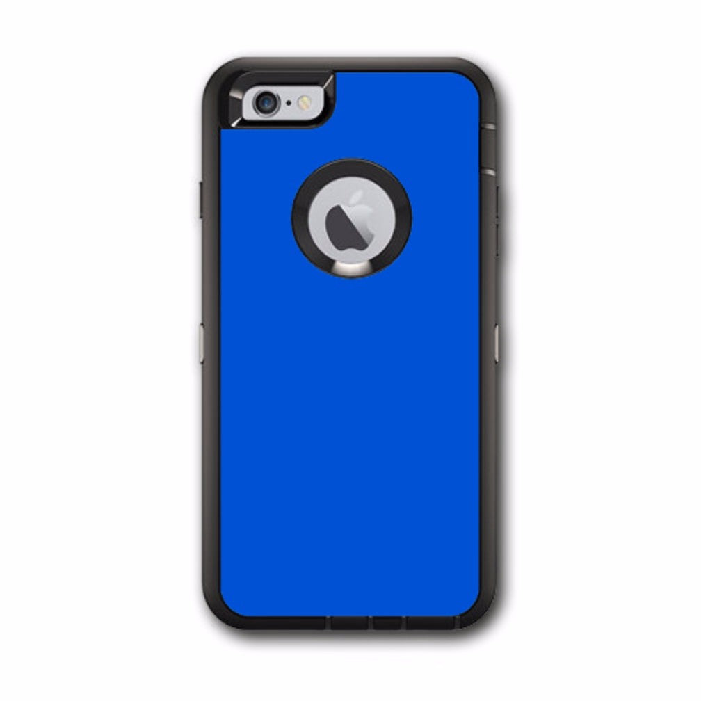  Solid Blue Otterbox Defender iPhone 6 PLUS Skin