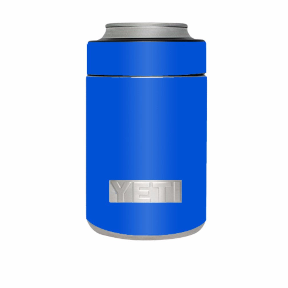  Solid Blue Yeti Rambler Colster Skin