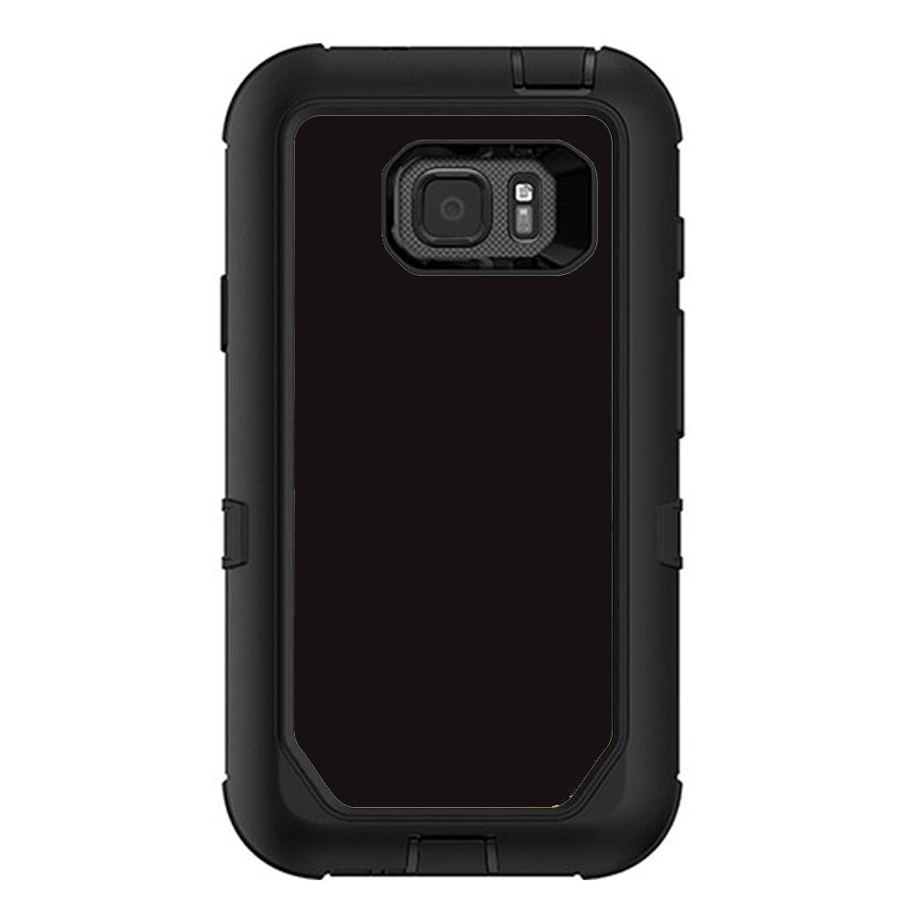  Solid Black Otterbox Defender Samsung Galaxy S7 Active Skin