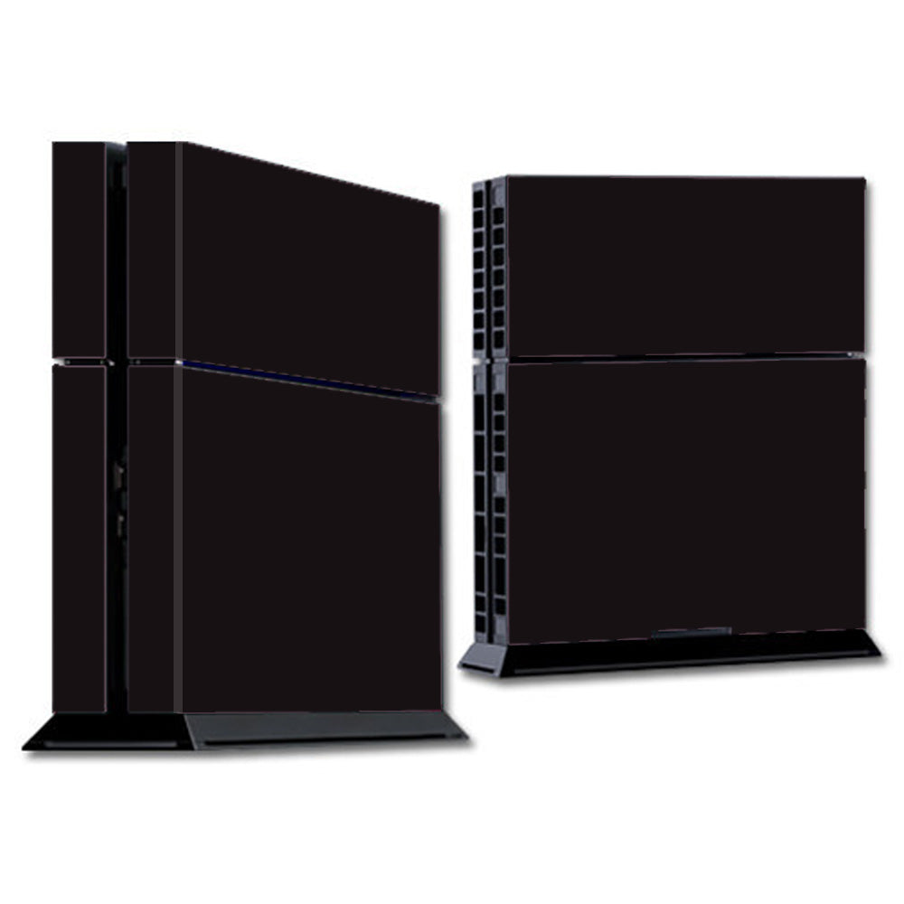  Solid Black Sony Playstation PS4 Skin