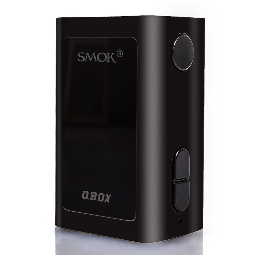  Solid Black Smok Q-Box Skin