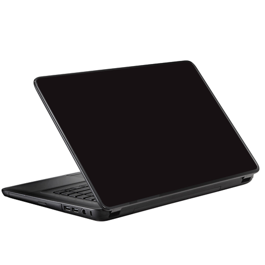  Solid Black Universal 13 to 16 inch wide laptop Skin