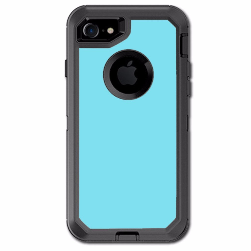  Baby Blue Color Otterbox Defender iPhone 7 or iPhone 8 Skin