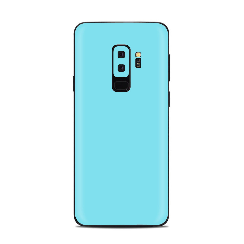  Baby Blue Color Samsung Galaxy S9 Plus Skin