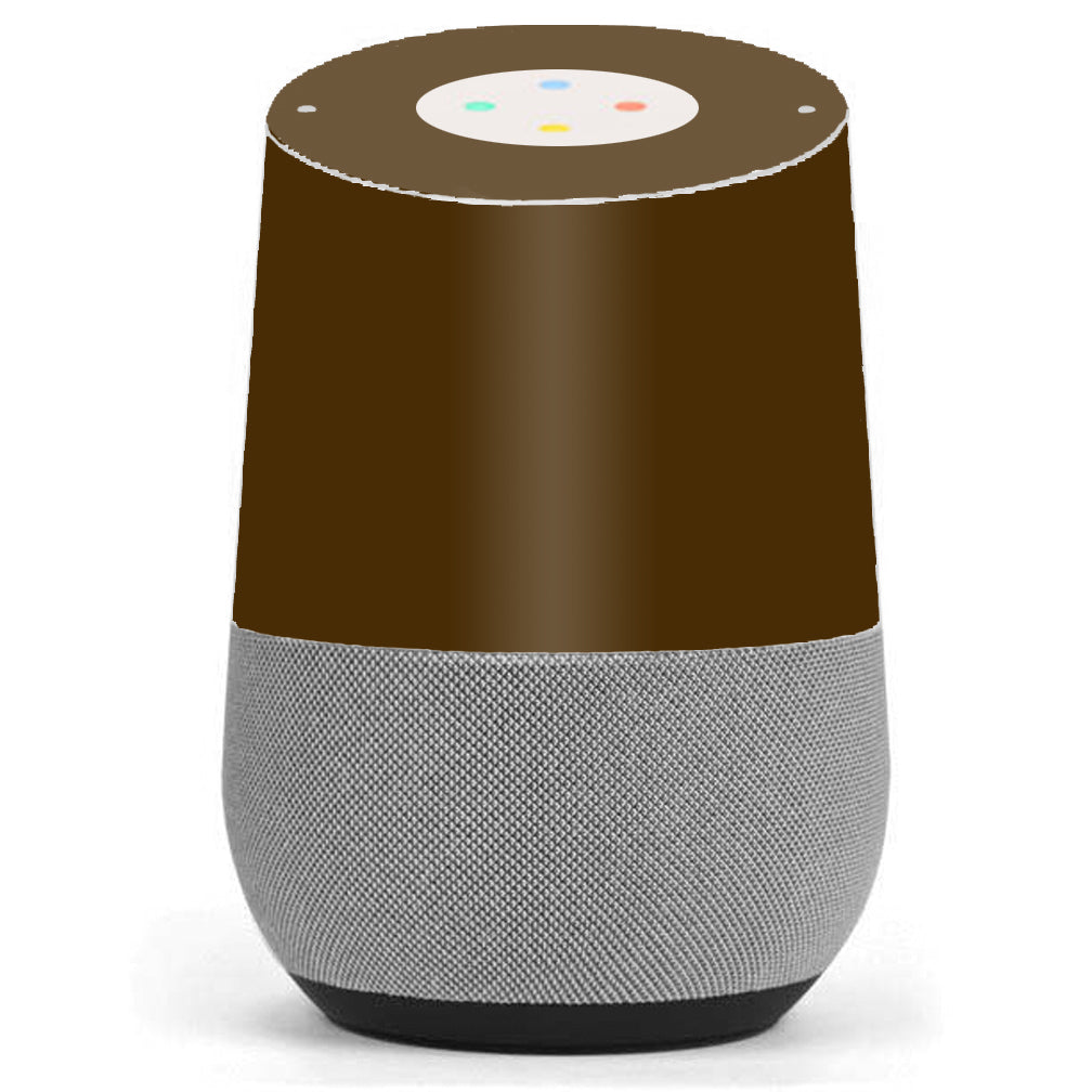  Solid Brown Google Home Skin