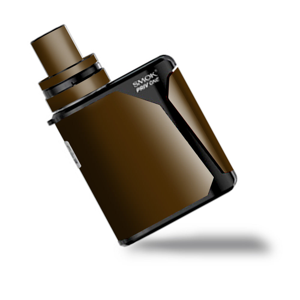  Solid Brown Smok Priv One Skin