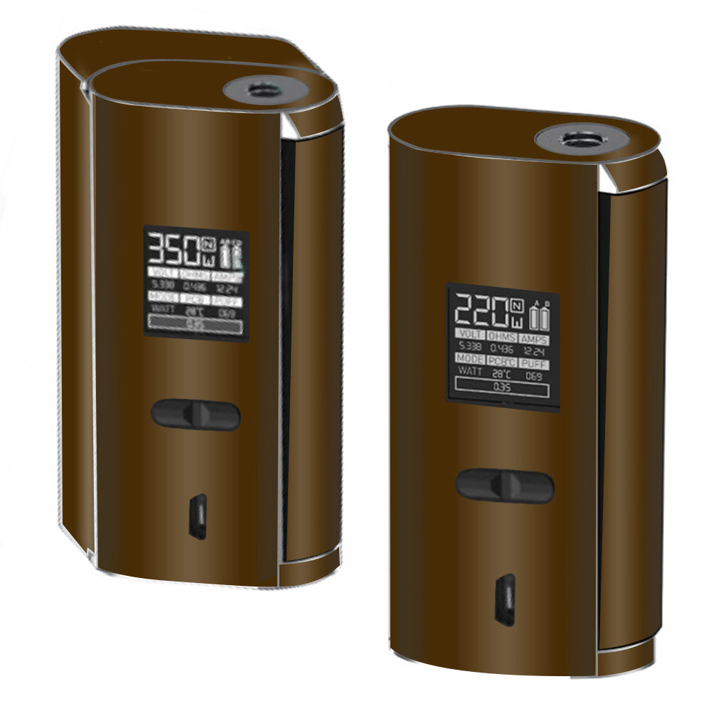  Solid Brown Smok GX2/4 350w Skin