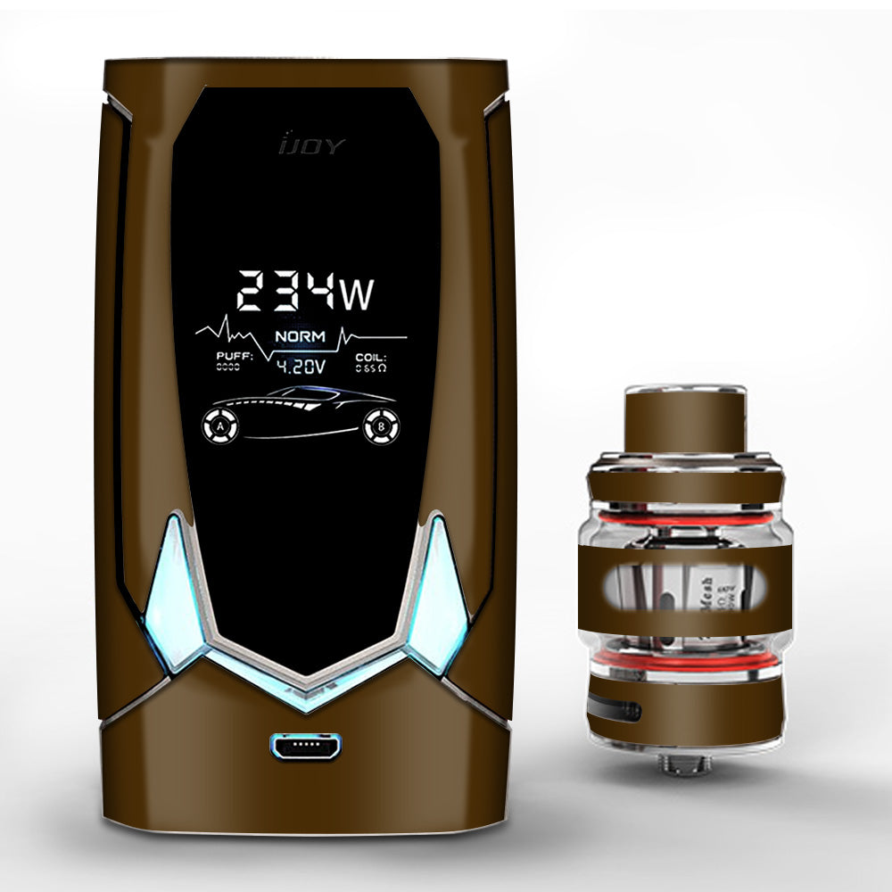  Solid Brown iJoy Avenger 270 Skin