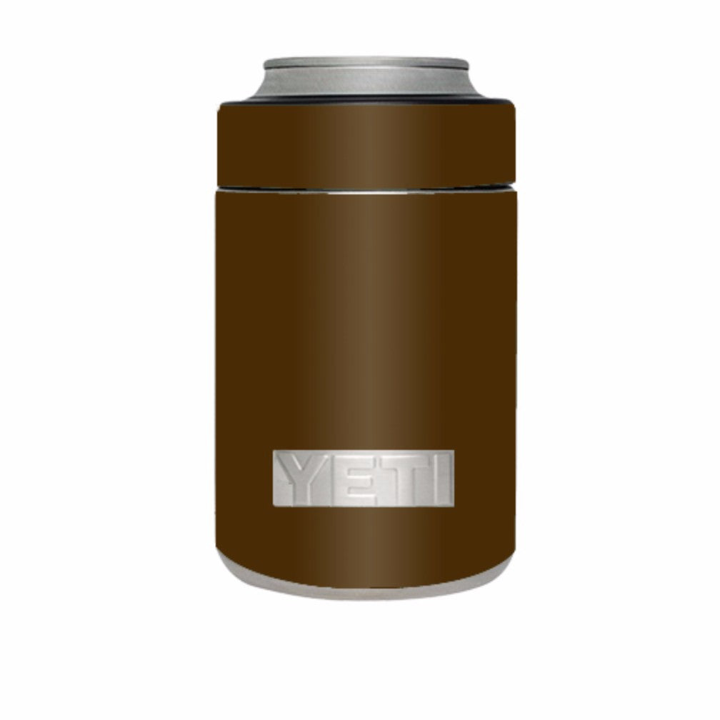  Solid Brown Yeti Rambler Colster Skin