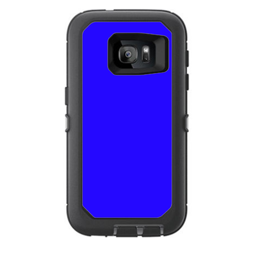 Bright Blue Otterbox Defender Samsung Galaxy S7 Skin