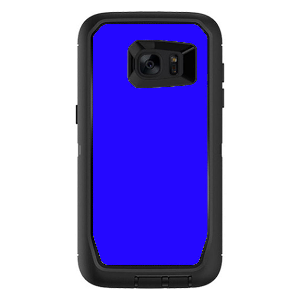  Bright Blue Otterbox Defender Samsung Galaxy S7 Edge Skin