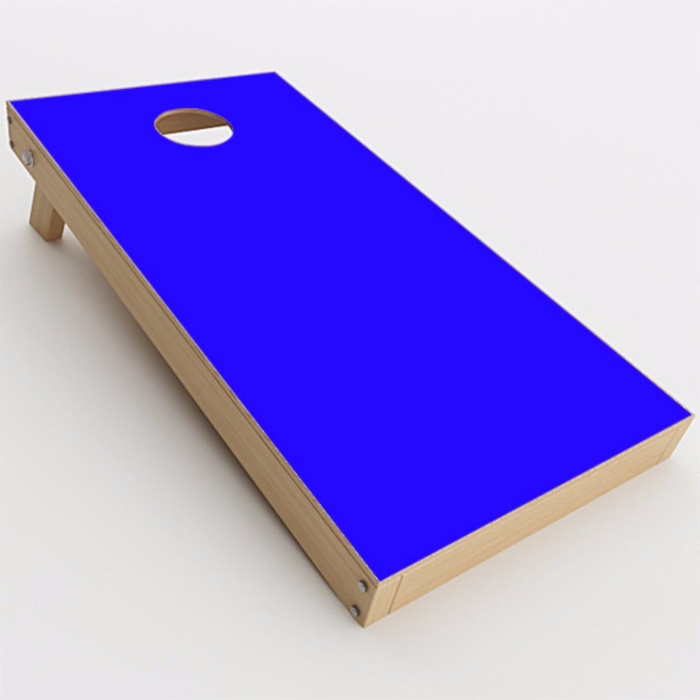  Bright Blue Cornhole Game Boards  Skin