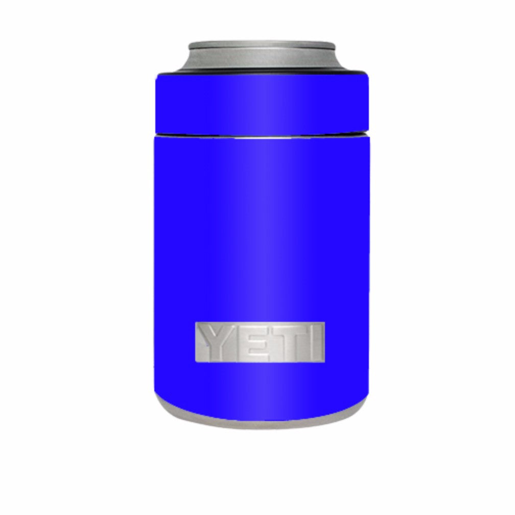  Bright Blue Yeti Rambler Colster Skin