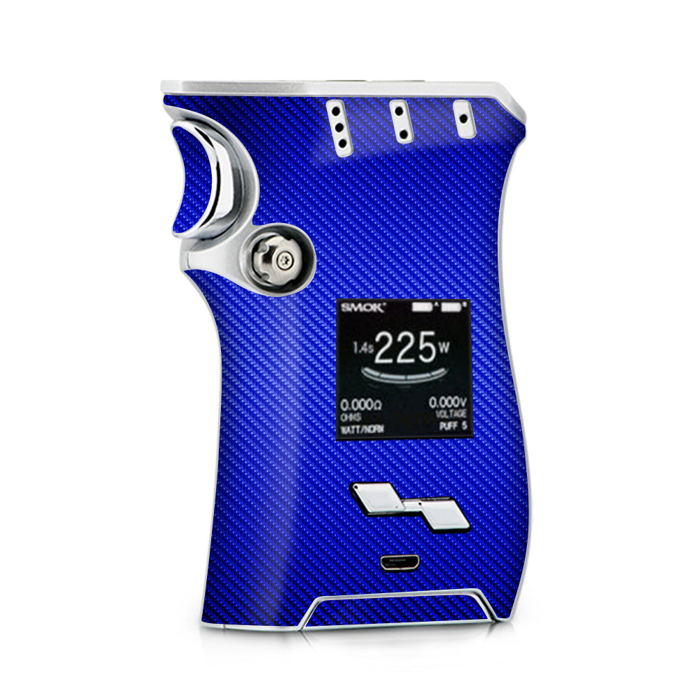  Blue Carbon Fiber Graphite Smok Mag kit Skin