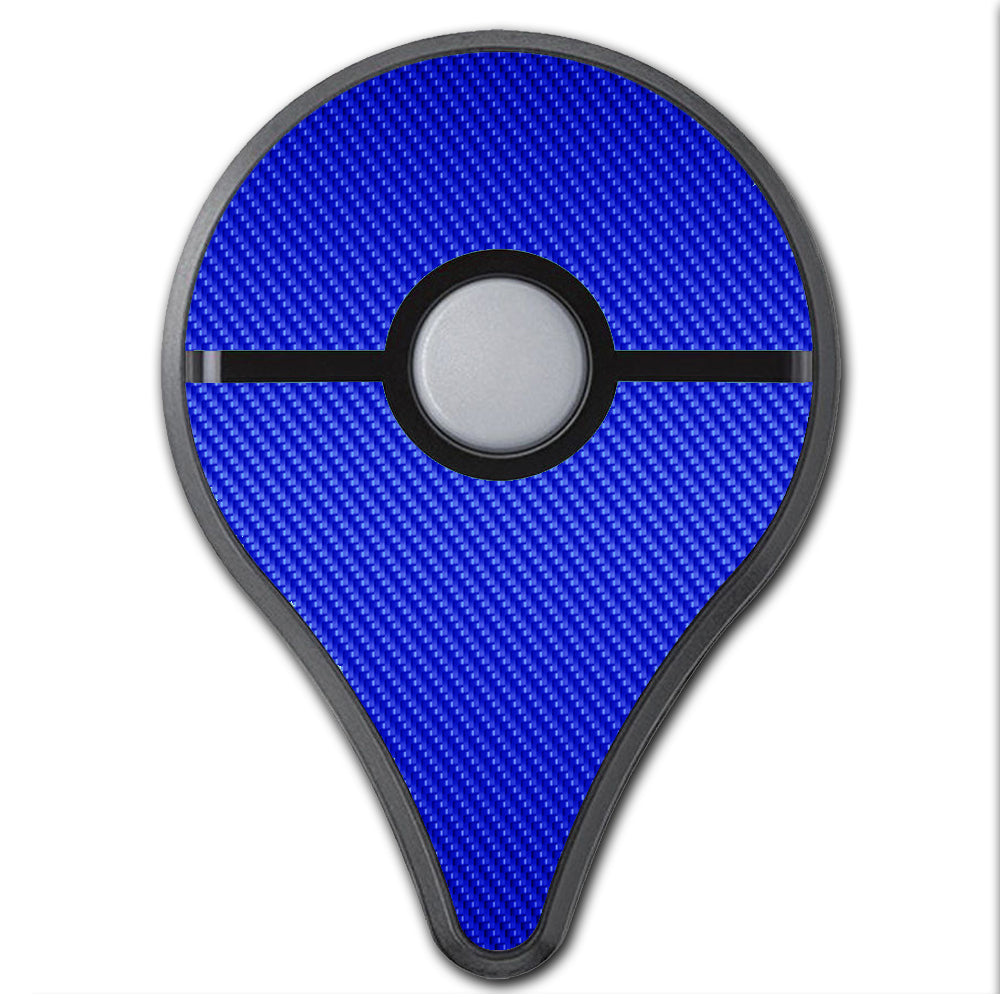  Blue Carbon Fiber Graphite Pokemon Go Plus Skin