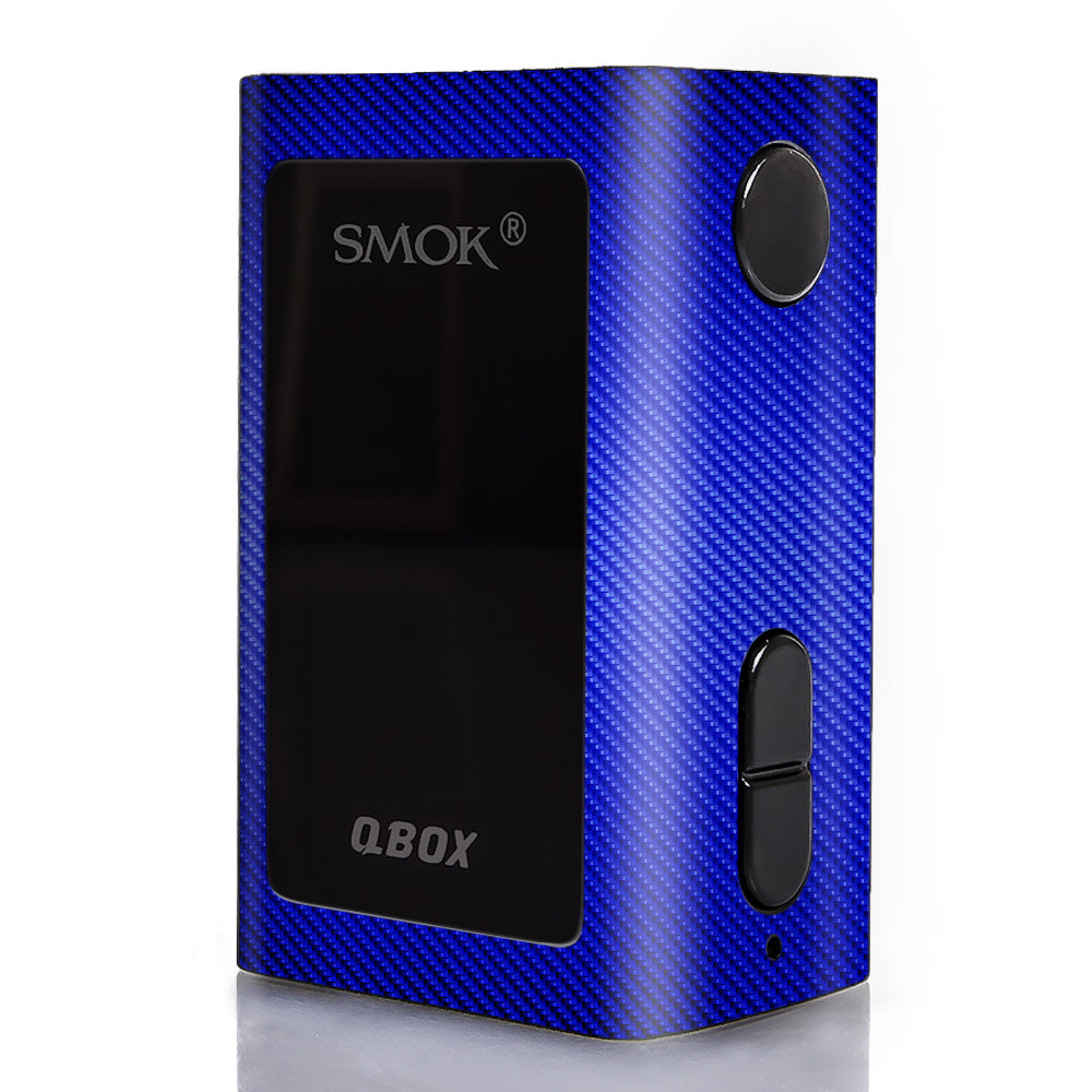  Blue Carbon Fiber Graphite Smok Q-Box Skin