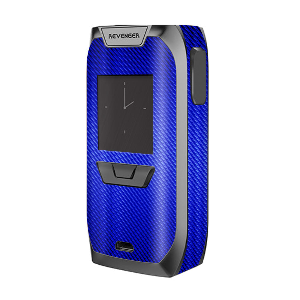  Blue Carbon Fiber Graphite Vaporesso Revenger Skin