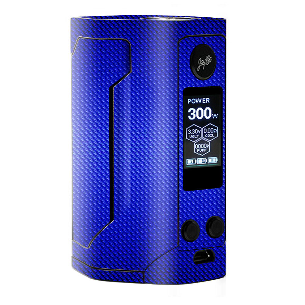  Blue Carbon Fiber Graphite Wismec RX Gen 3 Skin