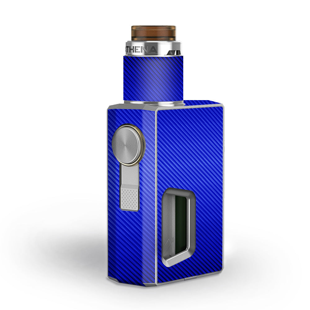  Blue Carbon Fiber Graphite Geekvape Athena Squonk Skin