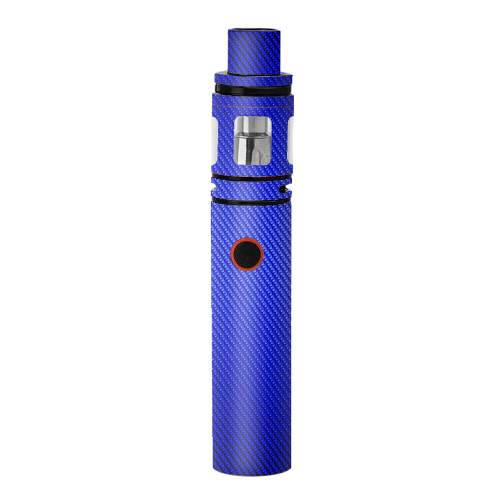  Blue Carbon Fiber Graphite Smok Stick V8 Skin
