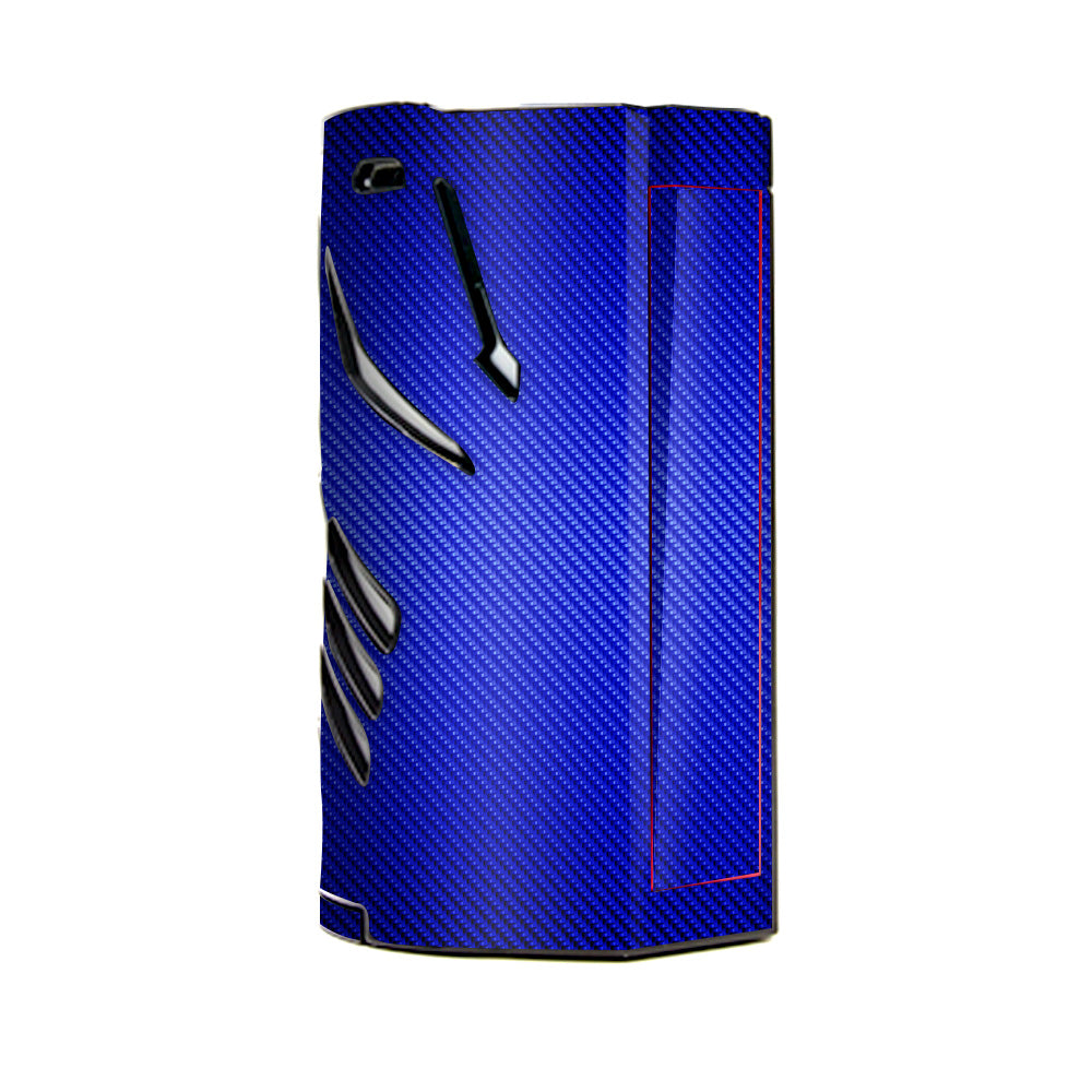  Blue Carbon Fiber Graphite T-Priv 3 Smok Skin