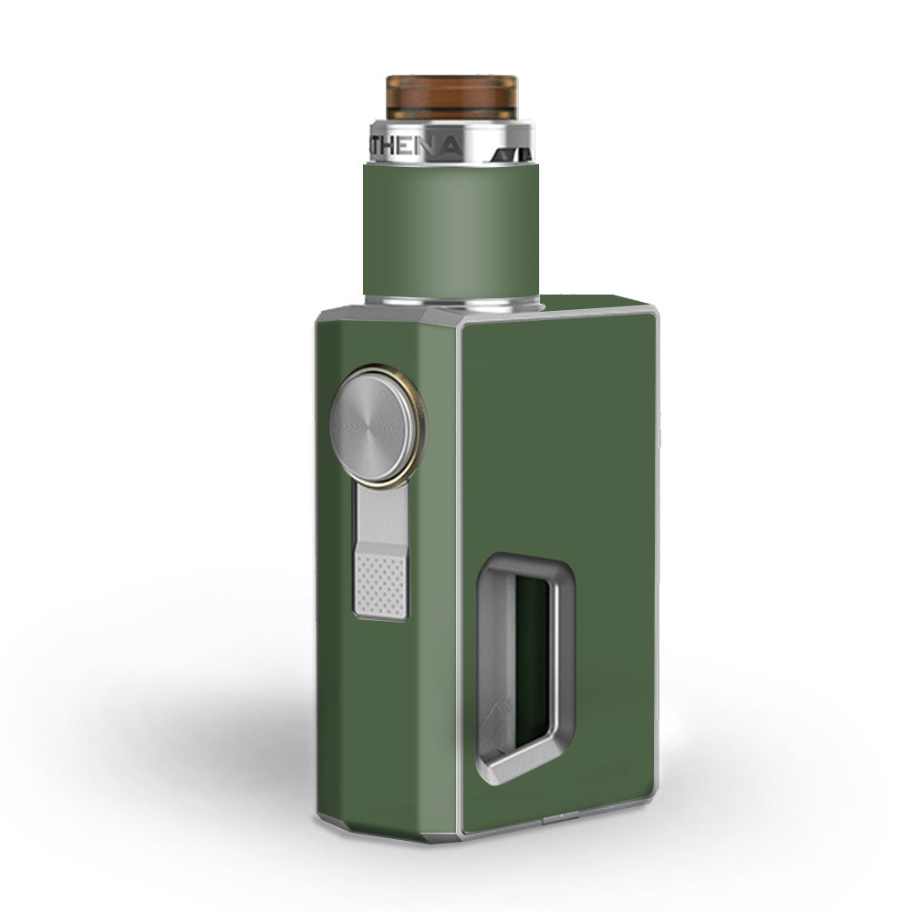  Solid Olive Green Geekvape Athena Squonk Skin